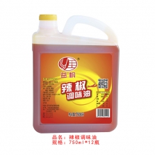 益帆750ml辣椒调味油