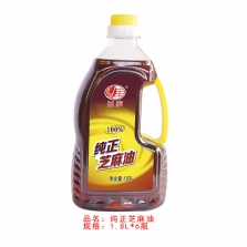 益帆1.8L纯正芝麻油