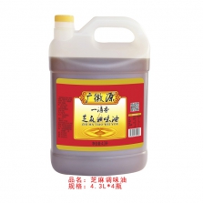 广徽源4.3L芝麻调味油